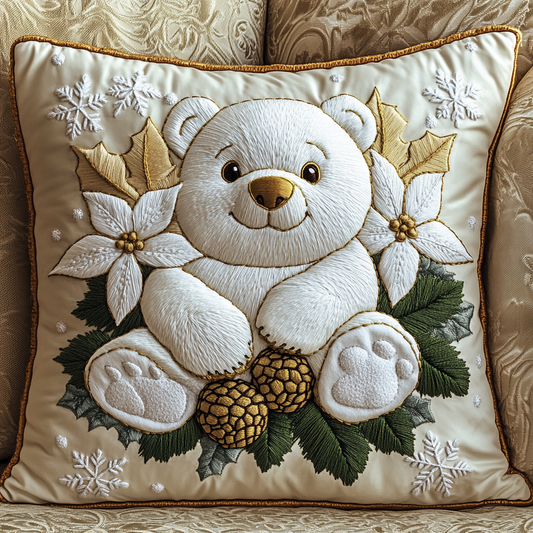 Bear TAI201124453 Quilted Pillow Case