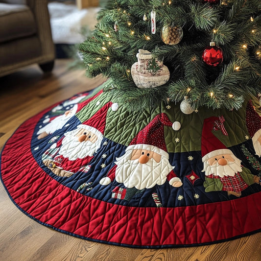 Christmas Gnome TAI021024076 Quilted Tree Skirt