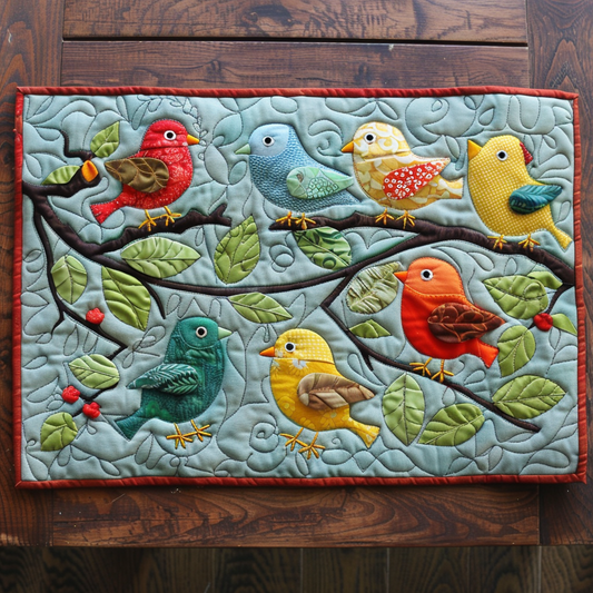 Birds TAI251124226 Quilted Placemats