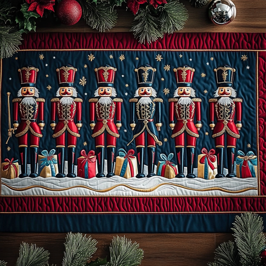 Christmas Nutcracker TAI101224574 Quilted Table Runner