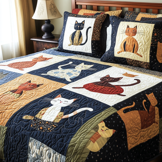 Cat DAI190824285 Quilt Bedding Set