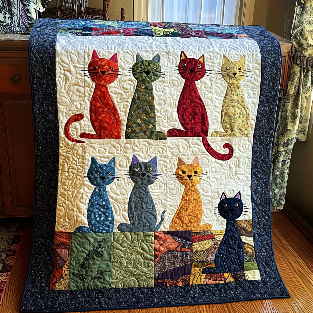 Cat TAI260924129 Quilt Blanket