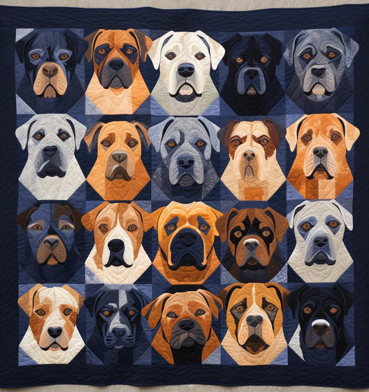 Rottweiler TAI14112311 Quilt Blanket