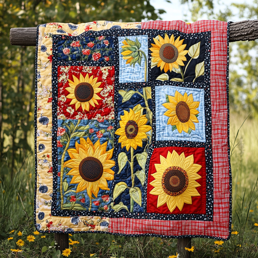 Sunflower DAI130824079 Quilt Blanket