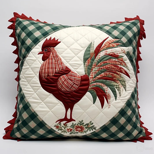 Chicken TAI020324220 Quilted Pillow Case