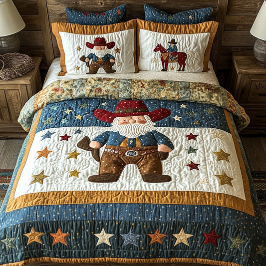 Cowboy Gnome DAI241224240 Quilt Bedding Set