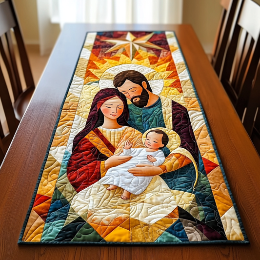 Nativity TAI041024277 Quilted Table Runner