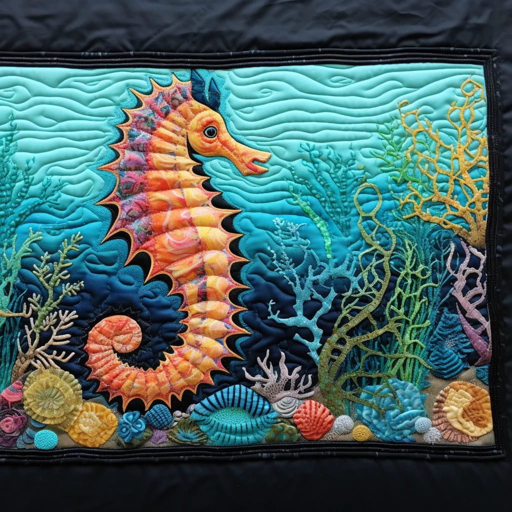 Seahorse TAI040124198 Quilted Placemats