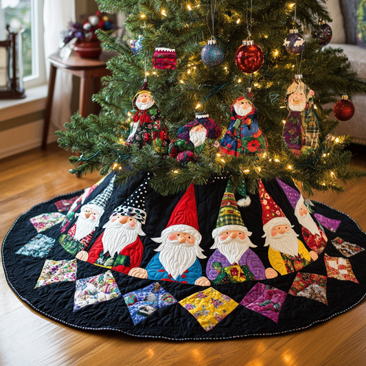 Christmas Gnome TAI021024142 Quilted Tree Skirt