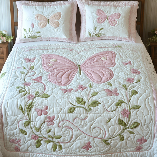 Butterfly TAI101224320 Quilt Bedding Set