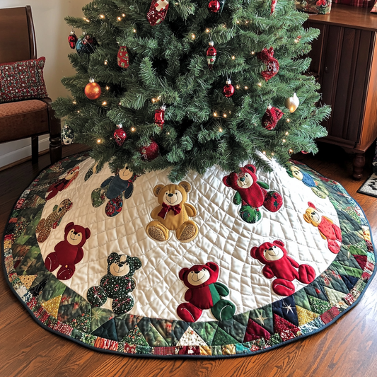 Teddy Bear DAI090924060 Quilted Tree Skirt