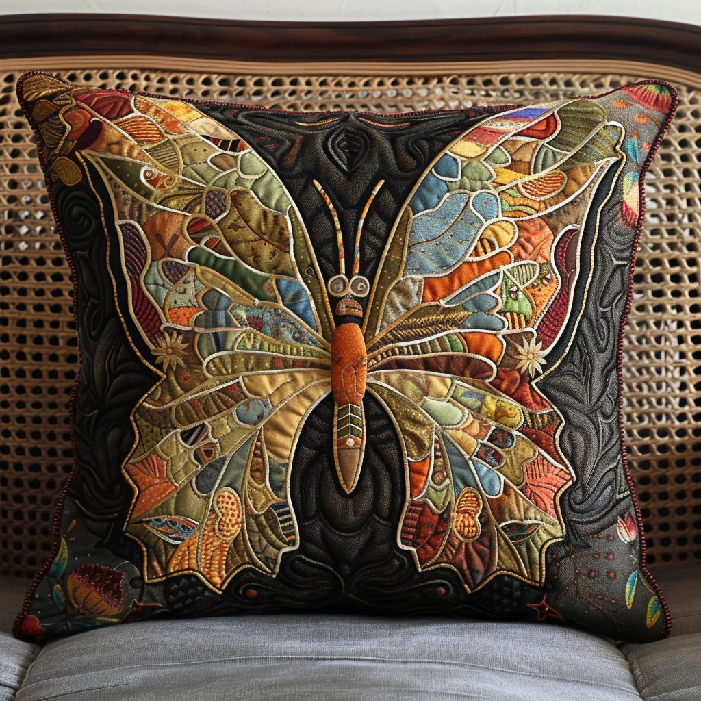 Butterfly TAI240424229 Quilted Pillow Case