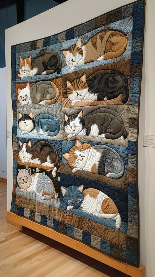 Cat TAI030524037 Quilt Blanket