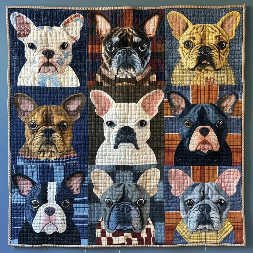 French Bulldog TAI240424101 Quilt Blanket