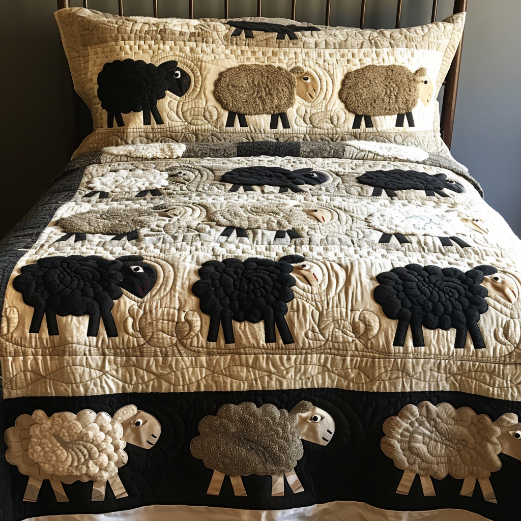 Sheep TAI251124146 Quilt Bedding Set