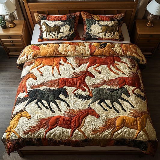 Horse TAI041024549 Quilt Bedding Set