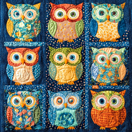 Owl DAI080824004 Quilt Blanket