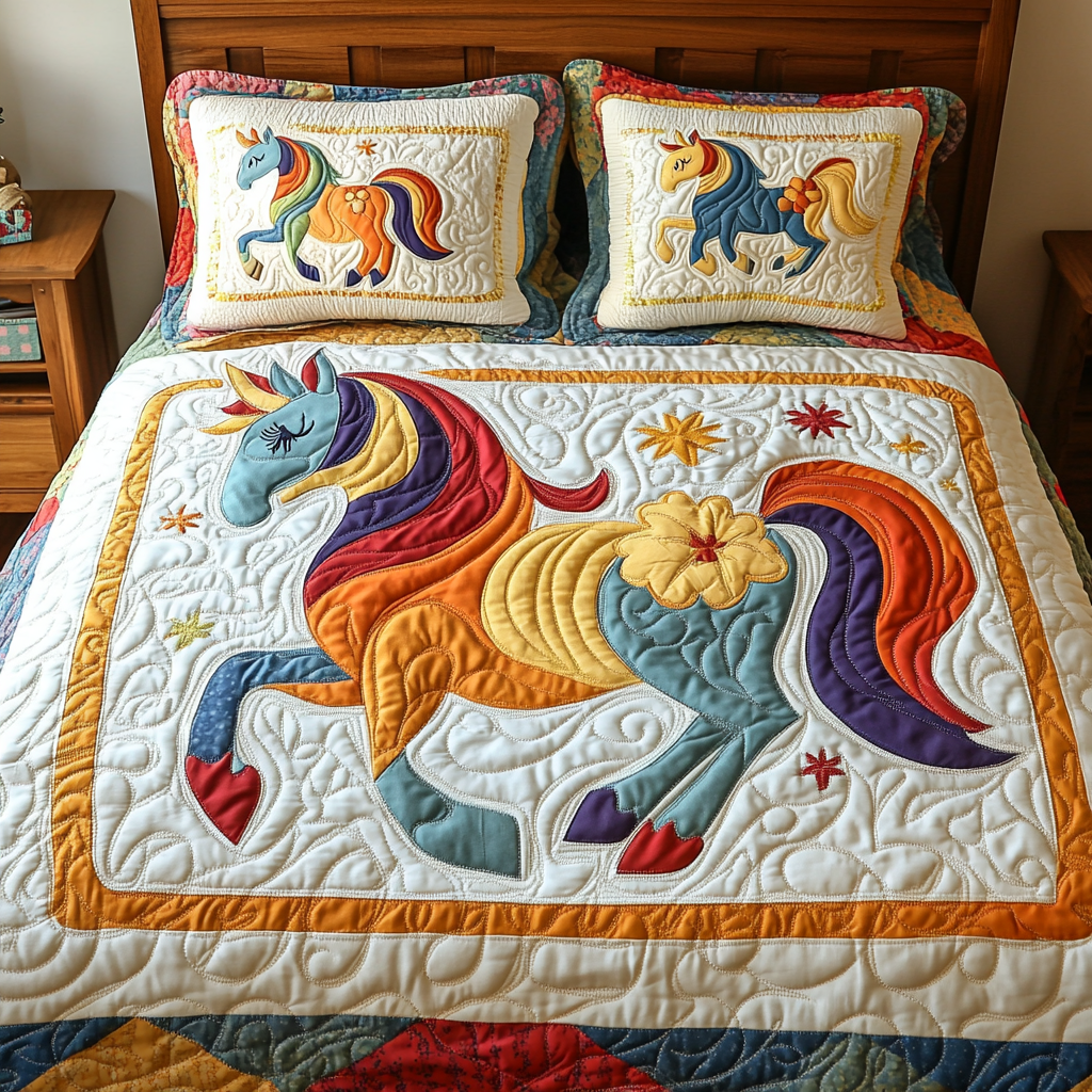 Unicorn DAI181124027 Quilt Bedding Set