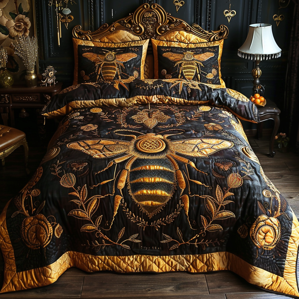 Bee TAI010824052 Quilt Bedding Set