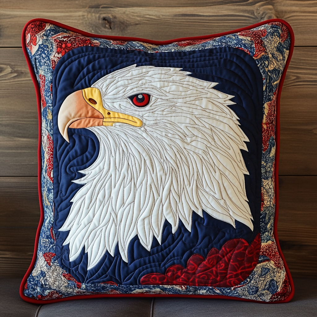 Eagle DAI111124593 Quilted Pillow Case