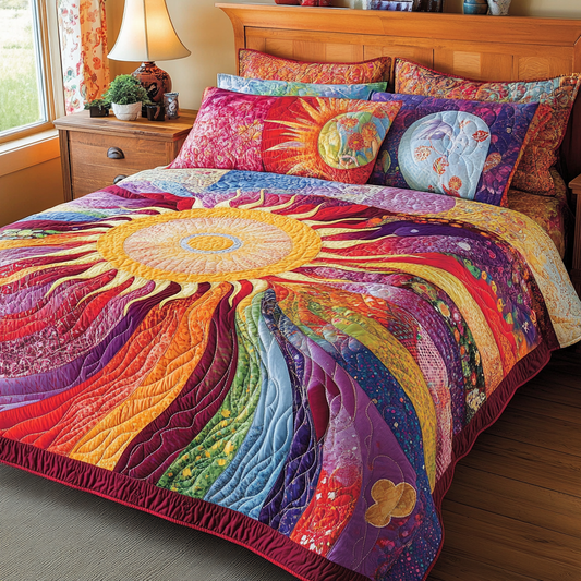 Hippie Sun TAI181024110 Quilt Bedding Set