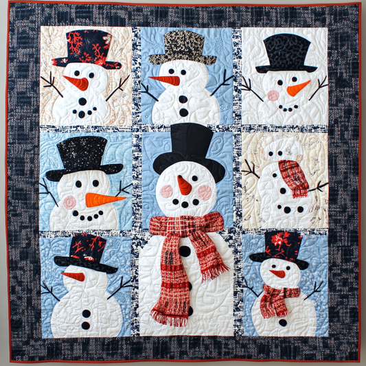 Snowman DAI190824192 Quilt Blanket