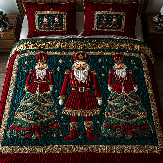 Christmas Nutcracker TAI201124177 Quilt Bedding Set