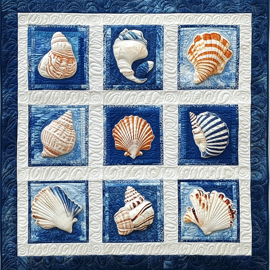 Seashell DAI25102466 Quilt Blanket