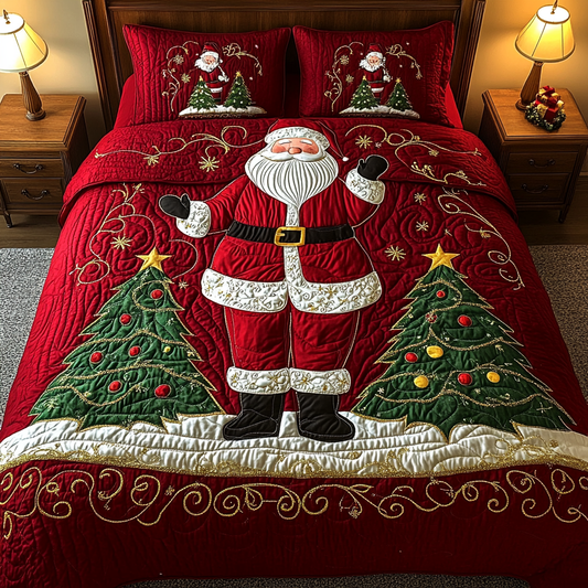 Christmas Santa TAI141124076 Quilt Bedding Set