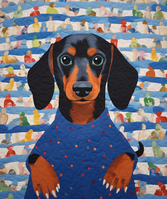 Dachshund BL9112326 Quilt Blanket