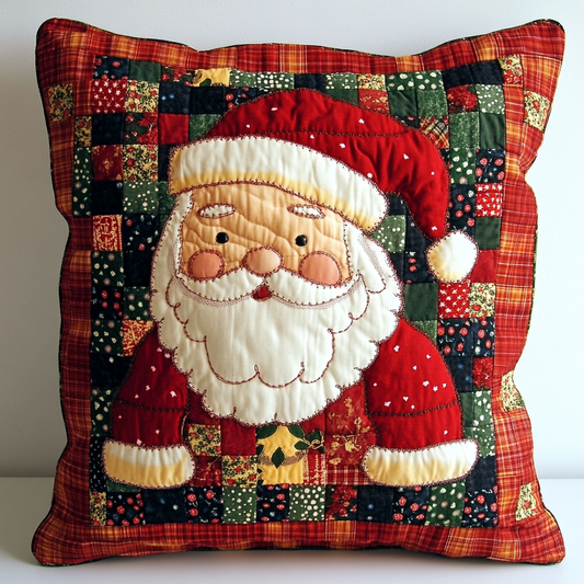 Christmas Santa TAI130824261 Quilted Pillow Case