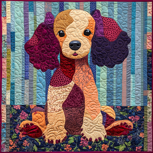 Poodle TAI121024117 Quilt Blanket