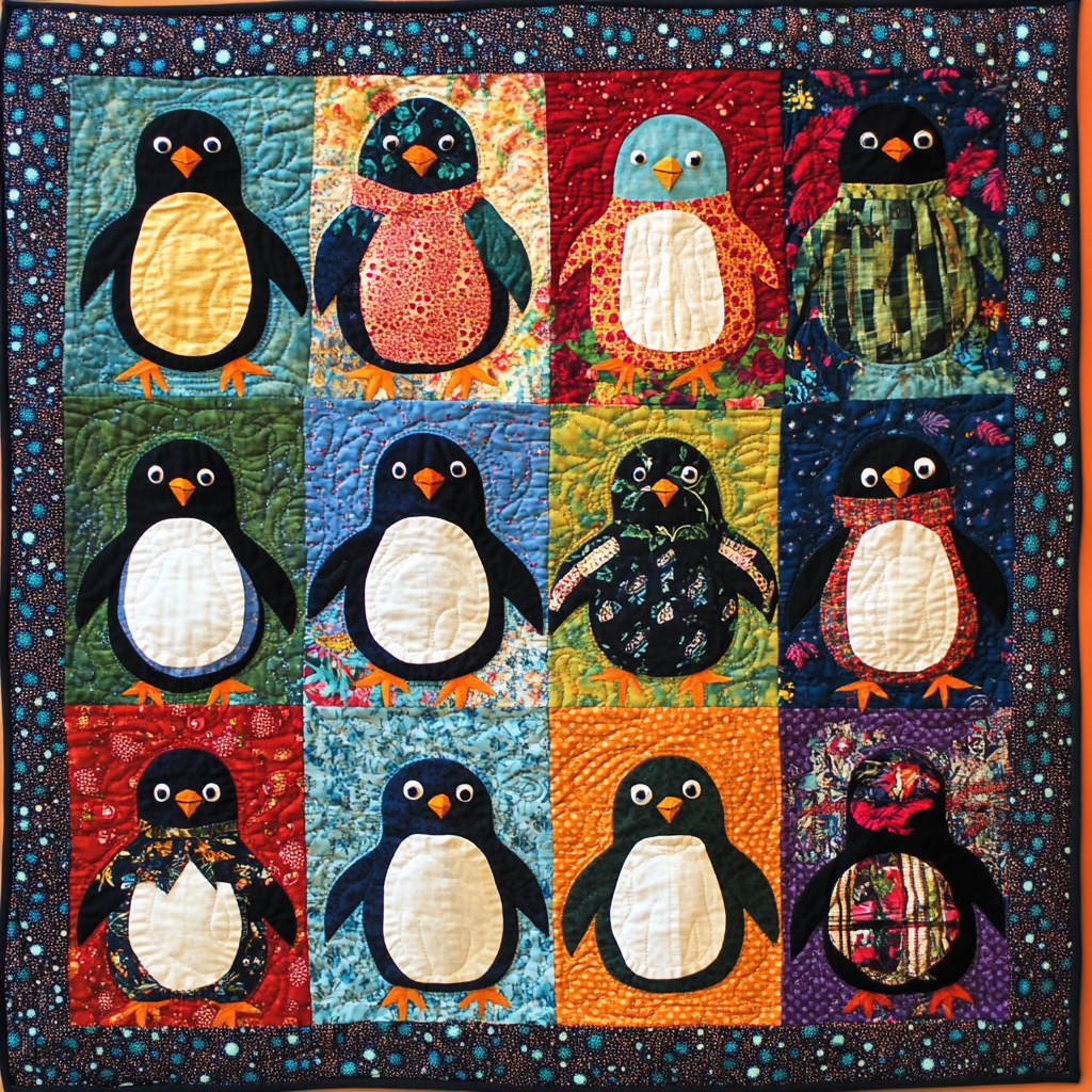 Penguin DAI190824029 Quilt Blanket