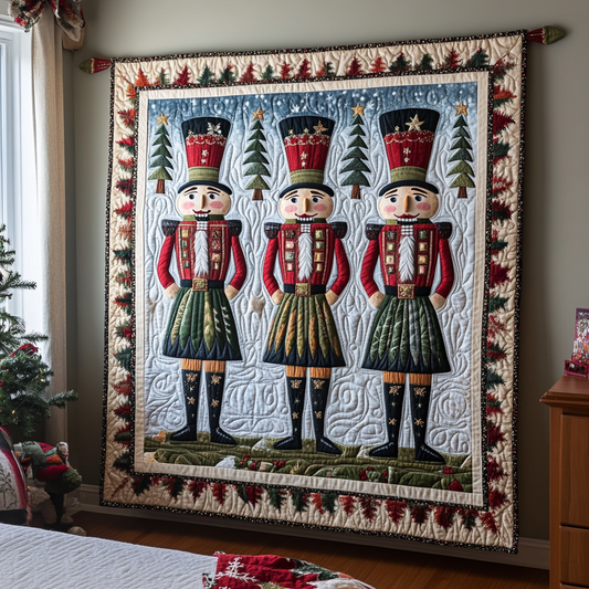 Christmas Nutcracker TAI121024052 Quilt Blanket