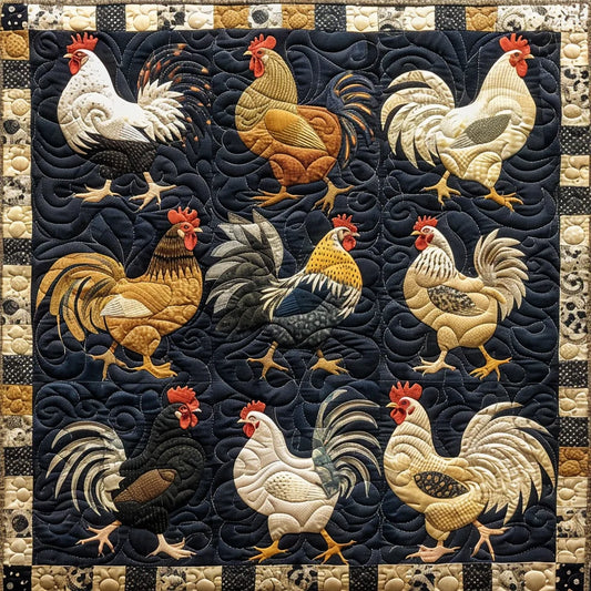 Chicken TAI240424068 Quilt Blanket