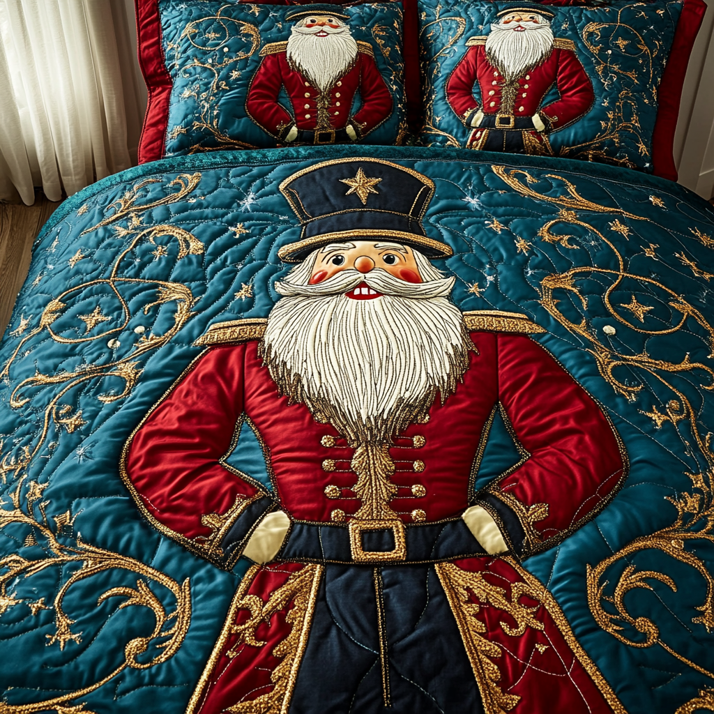 Christmas Nutcracker TAI201124056 Quilt Bedding Set