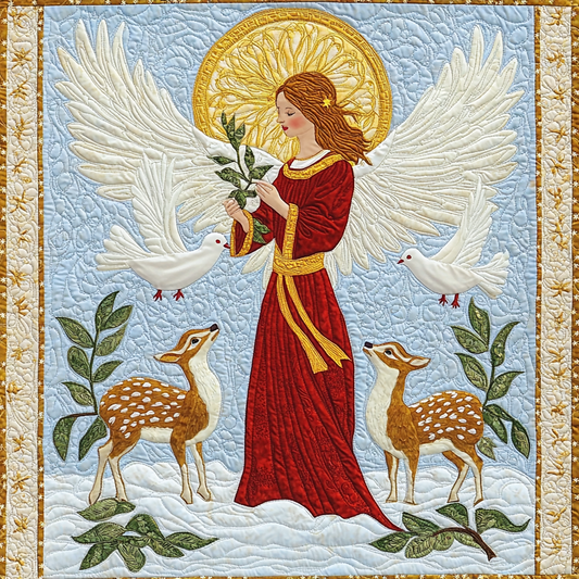 Christmas Angel DAI231124074 Quilt Blanket