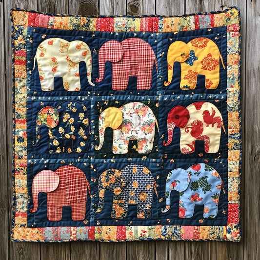 Elephant DAI190824058 Quilt Blanket