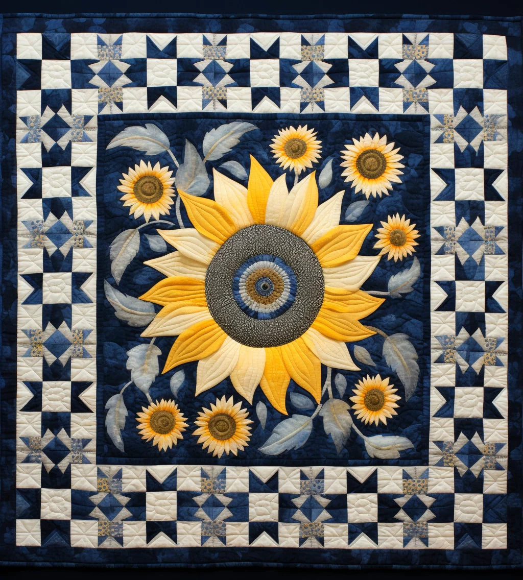 Sunflower BL9112380 Quilt Blanket