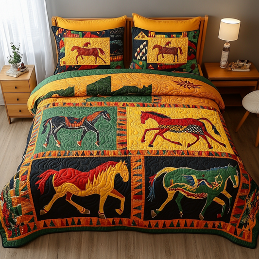 Native Horse TAI080824064 Quilt Bedding Set