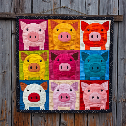 Pig DAI221024074 Quilt Blanket