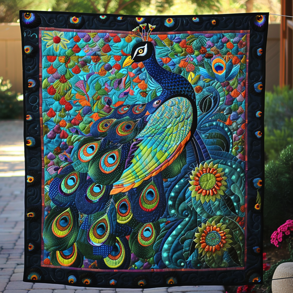 Peacock TAI100724025 Quilt Blanket