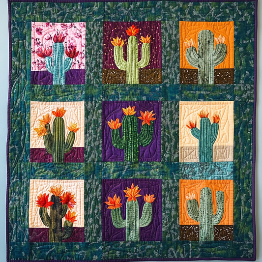 Cactus DAI010824094 Quilt Blanket