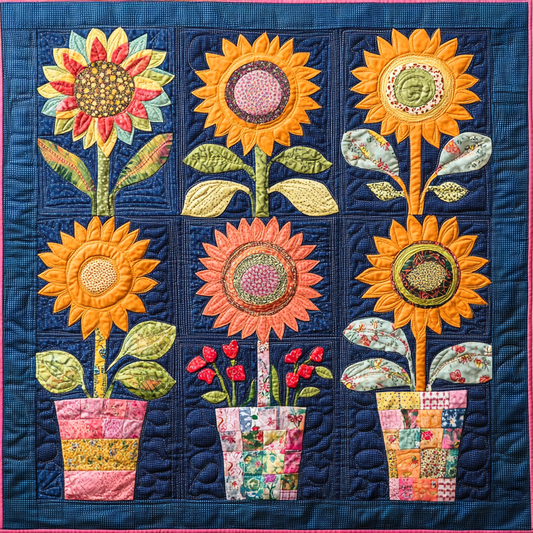 Sunflower DAI010824112 Quilt Blanket