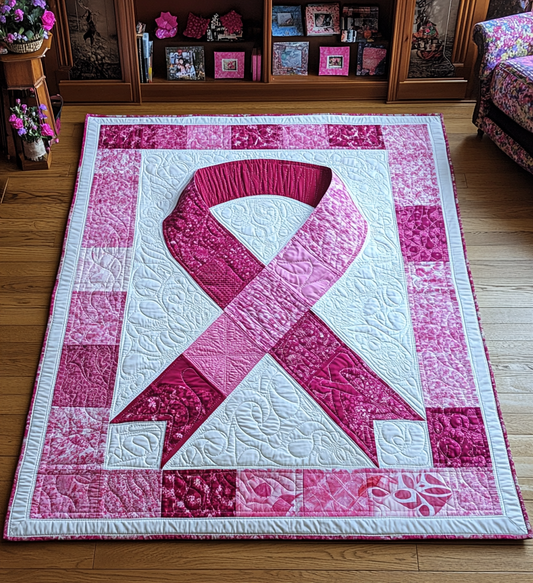 Breast Cancer Ribbon DAI281124088 Quilt Blanket