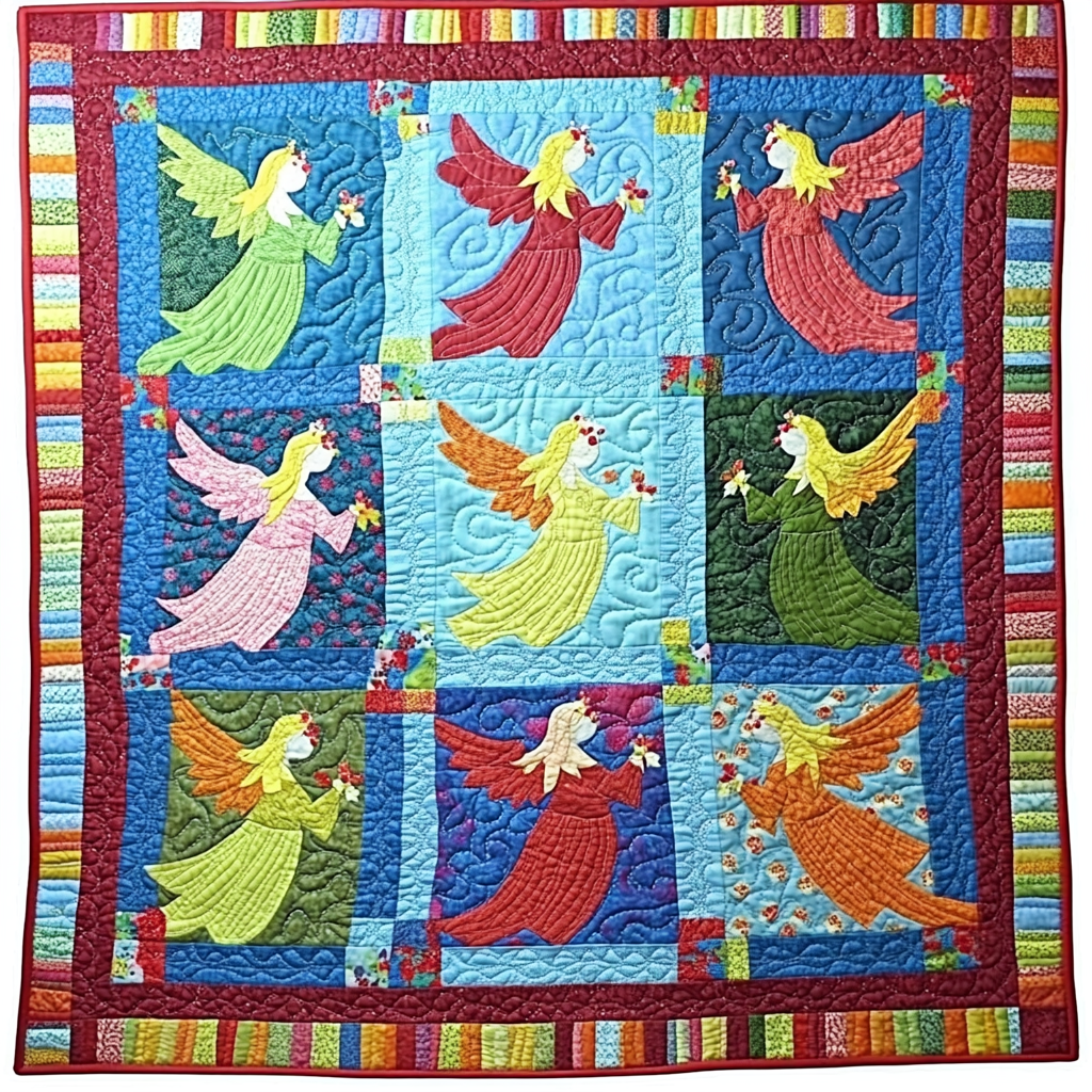 Christmas Angel DAI111124464 Quilt Blanket