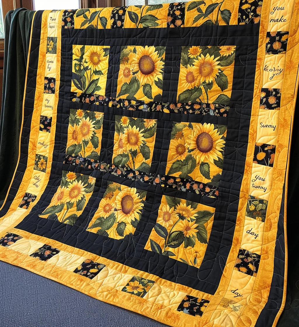 Sunflower TAI030524049 Quilt Blanket