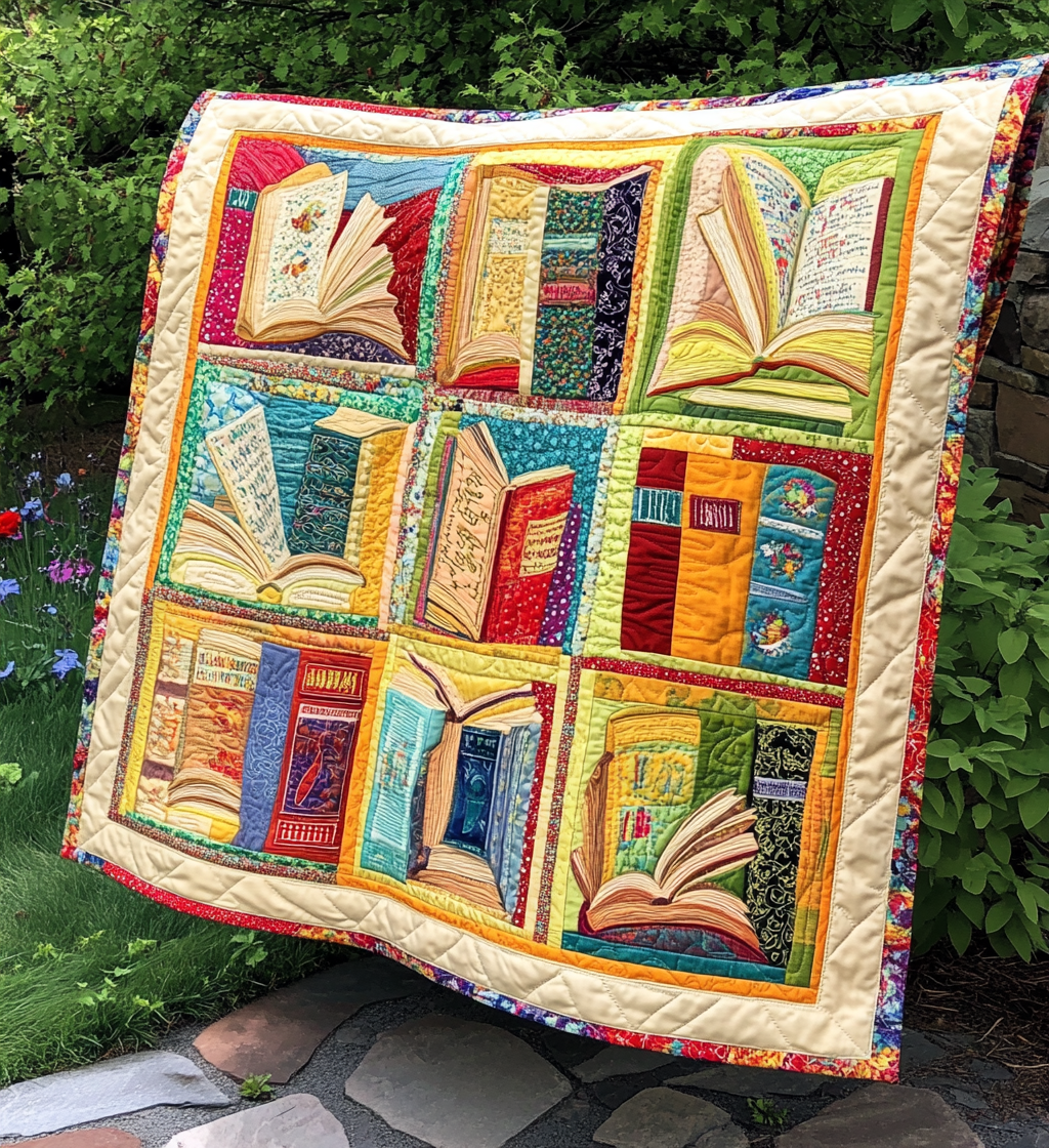 Books DAI051224043 Quilt Blanket