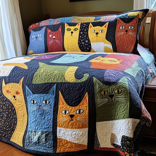 Cat TAI041024482 Quilt Blanket