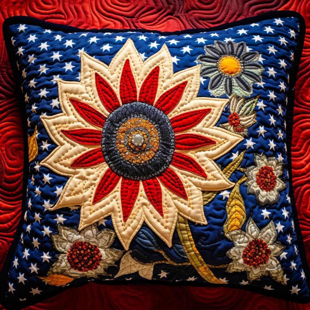 Sunflower TAI060324247 Quilted Pillow Case